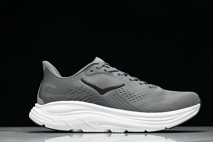 1176572-GCTC ONE ONE CLIFTON 11 KNITTED MESH RUNNING SHOES GREY/GREY/GREY