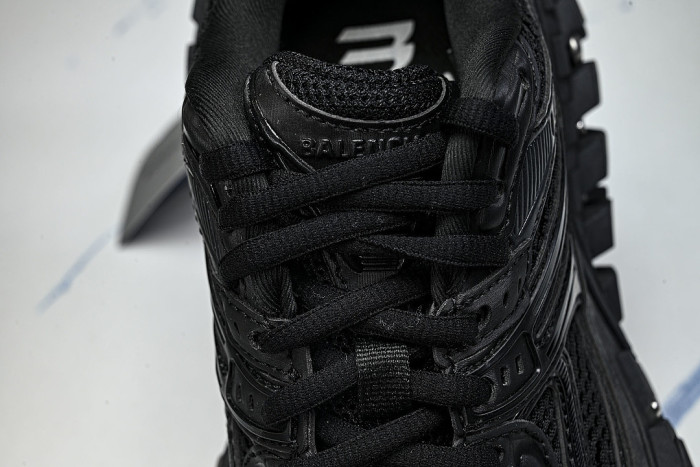 W2RAD-1081 DEFENDER RUBBER PLATFORM SNEAKERS BLACK/BLACK/BLACK