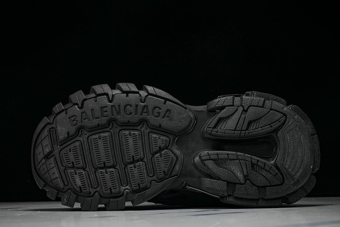 W2GN1-1000 BALENCIAGA TRACK.2 4.0 FOURTH GENERATION TRENDY RUNNING SHOES BLACK/INKINESS