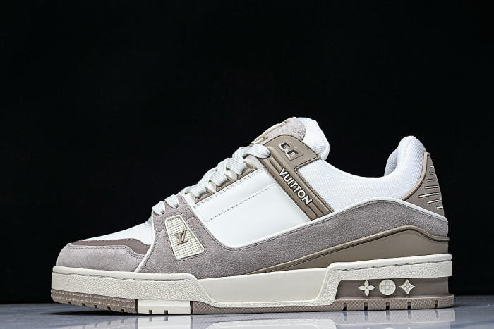 LOW-TOP CASUAL SPORTS SNEAKERS WHITE/PINK