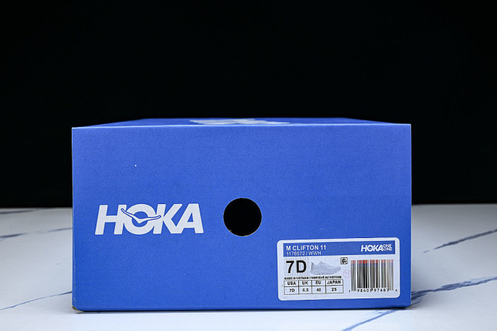1176572 WWH ONE CLIFTON 11 LIGHTWEIGHT AND BREATHABLE MESH RUNNING SHOES WHITE/PURE WHITE
