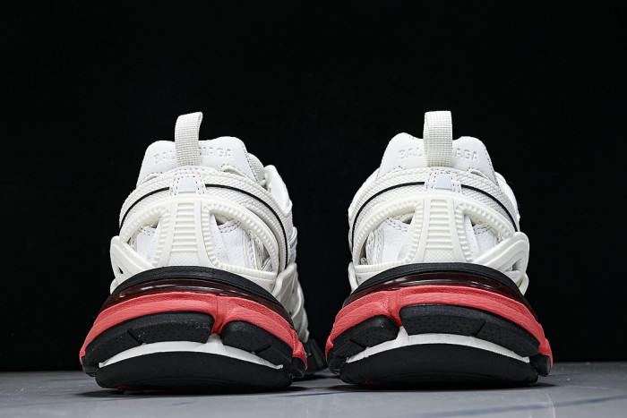 W2GN3-9610 BALENCIAGA TRACK.2 4.0 FOURTH GENERATION TRENDY RUNNING SHOES WHITE/OFF WHITE