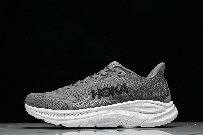 1176572-GCTC ONE ONE CLIFTON 11 KNITTED MESH RUNNING SHOES GREY/GREY/GREY