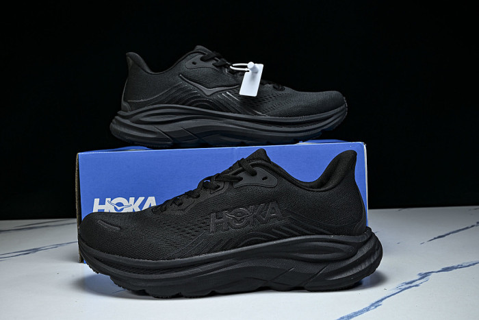 1176572 BBLC ONE CLIFTON 11 LIGHTWEIGHT AND BREATHABLE MESH RUNNING SHOES BLACK/INKINESS