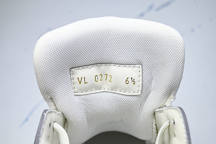 LOW-TOP CASUAL SPORTS SNEAKERS WHITE/GREY