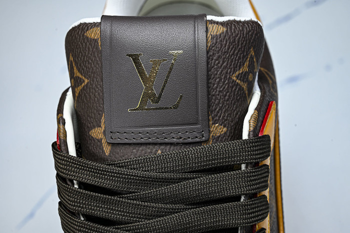 LOW-TOP CASUAL SPORTS SNEAKERS BROWN/BROWN/BROWN