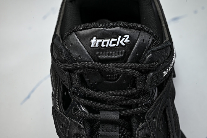 W2GN1-1000 BALENCIAGA TRACK.2 4.0 FOURTH GENERATION TRENDY RUNNING SHOES BLACK/INKINESS