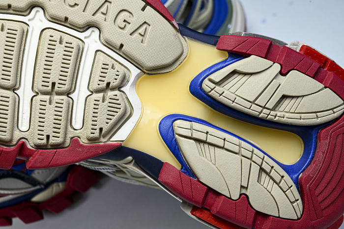 W2GN2-8570 BALENCIAGA TRACK.2 4.0 FOURTH GENERATION TRENDY RUNNING SHOES DARK GRAY/NAVY BLUE