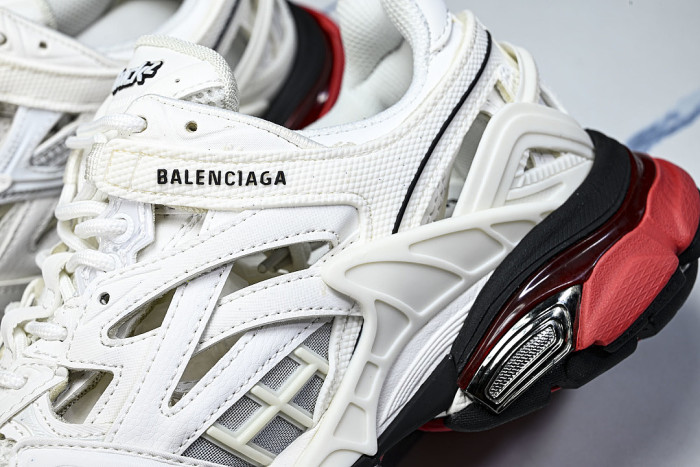 W2GN3-9610 BALENCIAGA TRACK.2 4.0 FOURTH GENERATION TRENDY RUNNING SHOES WHITE/OFF WHITE