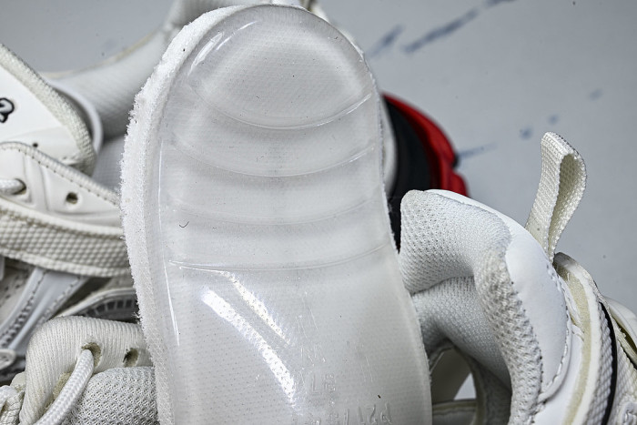 W2GN3-9610 BALENCIAGA TRACK.2 4.0 FOURTH GENERATION TRENDY RUNNING SHOES WHITE/OFF WHITE