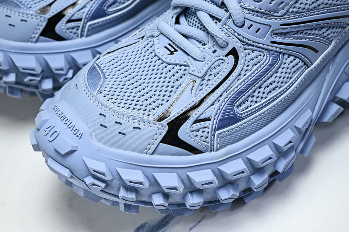 W2RAA-4000 DEFENDER RUBBER PLATFORM SNEAKERS BLUE/BLUE/BLUE