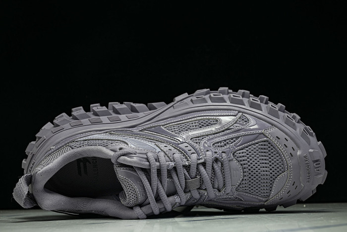W2RAM-5500 DEFENDER RUBBER PLATFORM SNEAKERS PURPLE/PURPLE/PURPLE