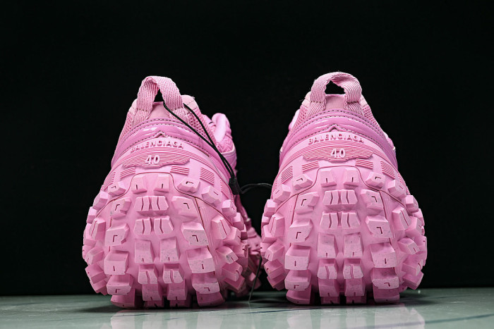 W2RAA-5000 DEFENDER RUBBER PLATFORM SNEAKERS PINK/PINK/PINK