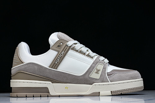 LOW-TOP CASUAL SPORTS SNEAKERS WHITE/PINK