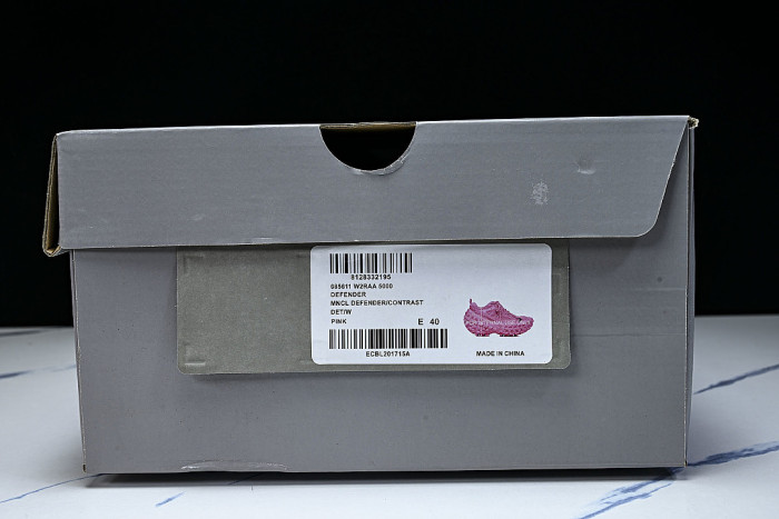 W2RAA-5000 DEFENDER RUBBER PLATFORM SNEAKERS PINK/PINK/PINK