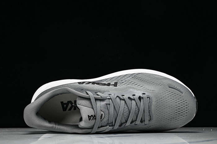 1176572-GCTC ONE ONE CLIFTON 11 KNITTED MESH RUNNING SHOES GREY/GREY/GREY