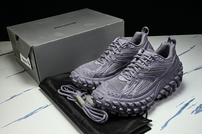 W2RAM-5500 DEFENDER RUBBER PLATFORM SNEAKERS PURPLE/PURPLE/PURPLE