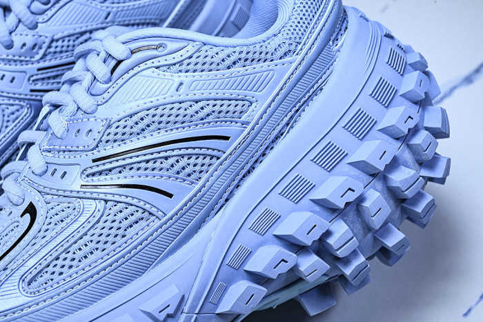 W2RAA-4000 DEFENDER RUBBER PLATFORM SNEAKERS BLUE/BLUE/BLUE