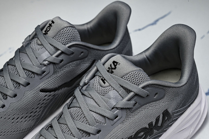 1176572-GCTC ONE ONE CLIFTON 11 KNITTED MESH RUNNING SHOES GREY/GREY/GREY