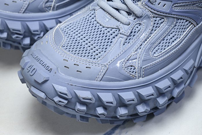 W2RAM-4400 DEFENDER RUBBER PLATFORM SNEAKERS BLUE/BLUE/BLUE