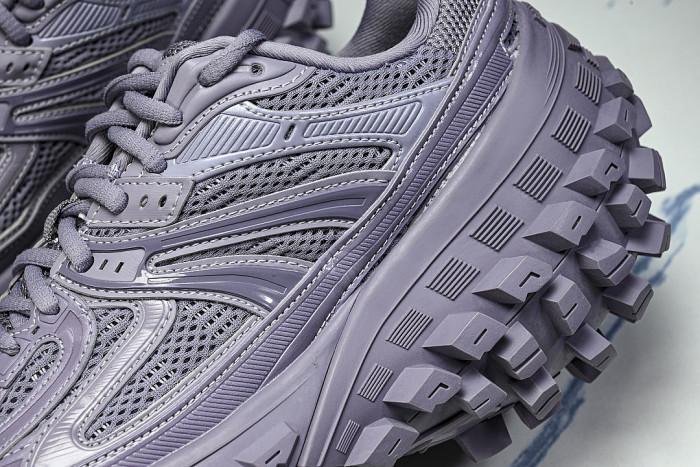 W2RAM-5500 DEFENDER RUBBER PLATFORM SNEAKERS PURPLE/PURPLE/PURPLE