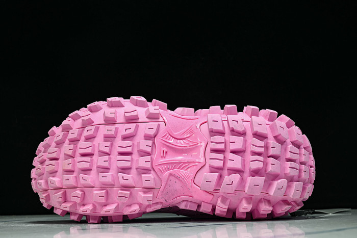 W2RAA-5000 DEFENDER RUBBER PLATFORM SNEAKERS PINK/PINK/PINK