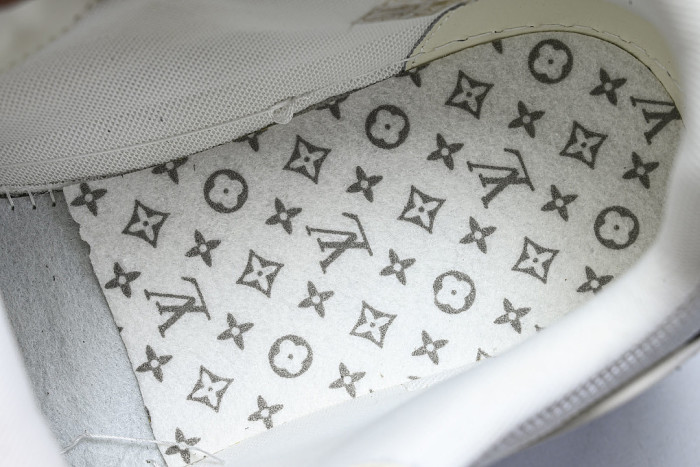 LOW-TOP CASUAL SPORTS SNEAKERS WHITE/GREY