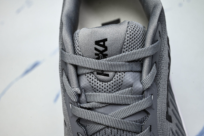 1176572-GCTC ONE ONE CLIFTON 11 KNITTED MESH RUNNING SHOES GREY/GREY/GREY