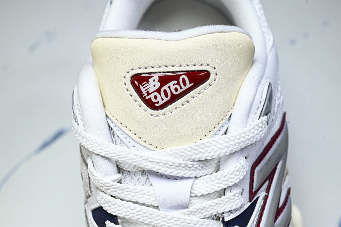 U90603MT RETRO CASUAL SPORTS RUNNING SHOES WHITE/GREY/BEIGE/BLACK/RED
