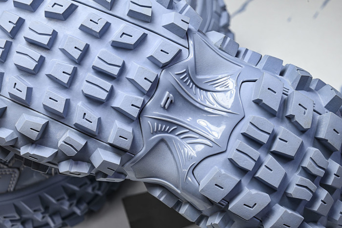 W2RAM-4400 DEFENDER RUBBER PLATFORM SNEAKERS BLUE/BLUE/BLUE