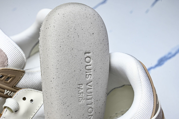 LOW-TOP CASUAL SPORTS SNEAKERS WHITE/PINK