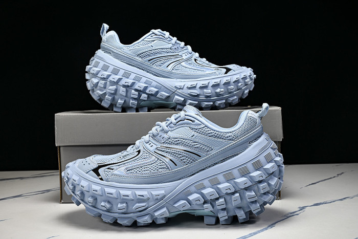 W2RAA-4000 DEFENDER RUBBER PLATFORM SNEAKERS BLUE/BLUE/BLUE