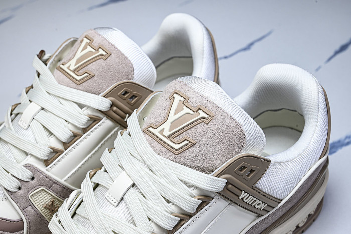 LOW-TOP CASUAL SPORTS SNEAKERS WHITE/PINK