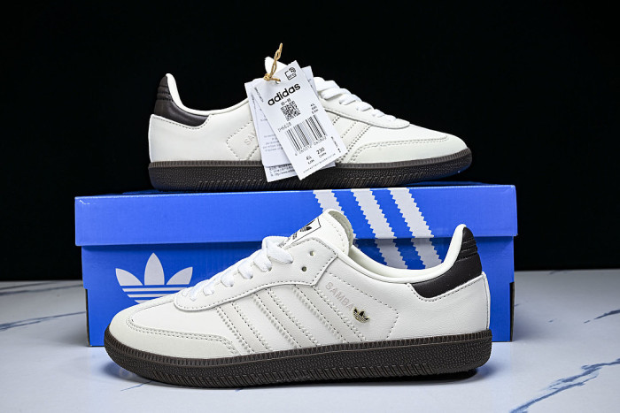 IH6628 SAMBA OG OFF WHITE/WONDER WHITE/AURORA COFFEE