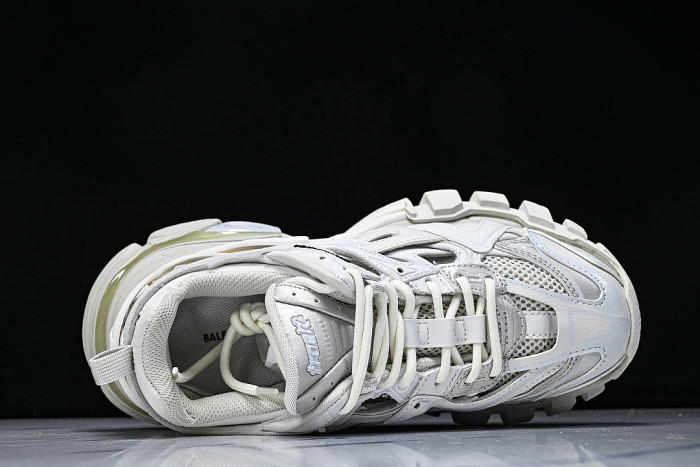 W2GN1-9000 BALENCIAGA TRACK.2 4.0 FOURTH GENERATION TRENDY RUNNING SHOES WHITE/OFF WHITE