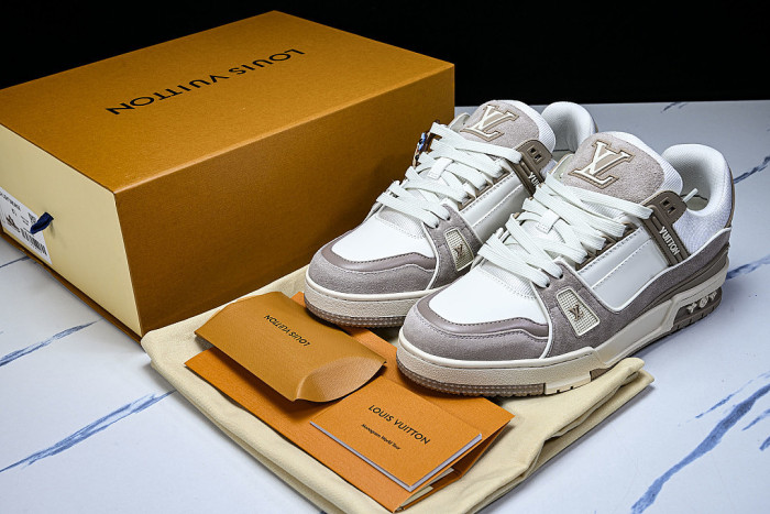 LOW-TOP CASUAL SPORTS SNEAKERS WHITE/PINK