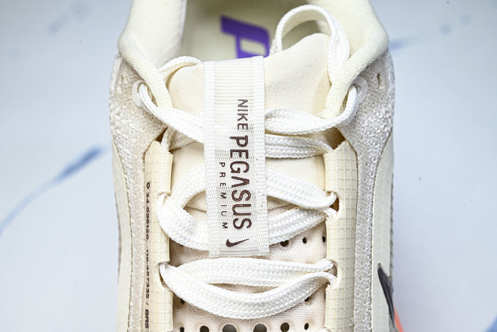 HQ2593-113 AIR ZOOM PEGASUS PREMIUM CHALK/ORANGE PULSE/LIGHT MAGENTA/TATTOO