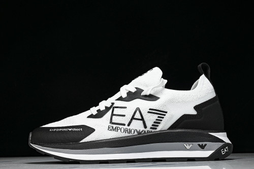 X8X113 XK269-Q708 SIMPLE LOW-TOP CASUAL SHOES WHITE/BLACK