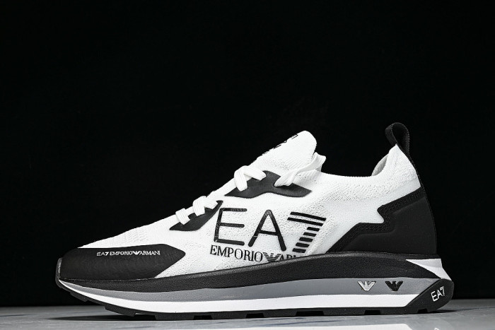 X8X113 XK269-Q708 SIMPLE LOW-TOP CASUAL SHOES WHITE/BLACK