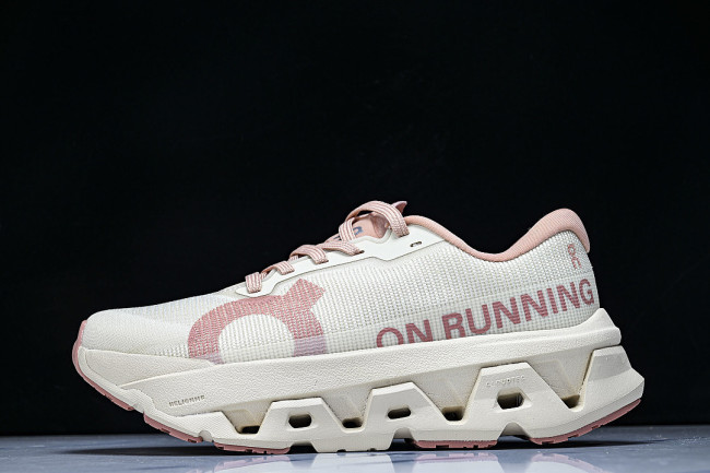 ON CLOUDMONSTER 3 HYPER SPORTS RUNNING SHOES BEIGE/PINK