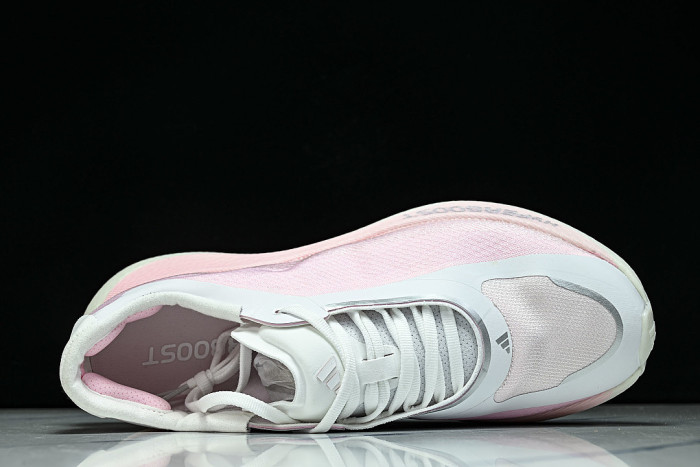 KJ0392 HYPER BOOST EDGE OFF WHITE/CLEAR PINK/CLEAR PINK