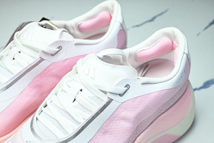 KJ0392 HYPER BOOST EDGE OFF WHITE/CLEAR PINK/CLEAR PINK
