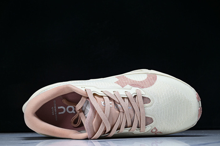 ON CLOUDMONSTER 3 HYPER SPORTS RUNNING SHOES BEIGE/PINK
