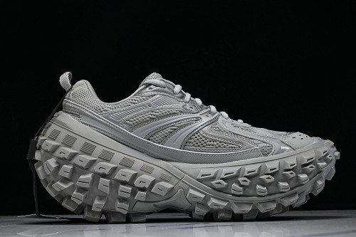 W2RA6-1200 DEFENDER RUBBER PLATFORM SNEAKERS GREY/GREY/GREY