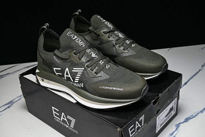 X8X113 XK269-S865 SIMPLE LOW-TOP CASUAL SHOES GREEN/GREEN/GREEN