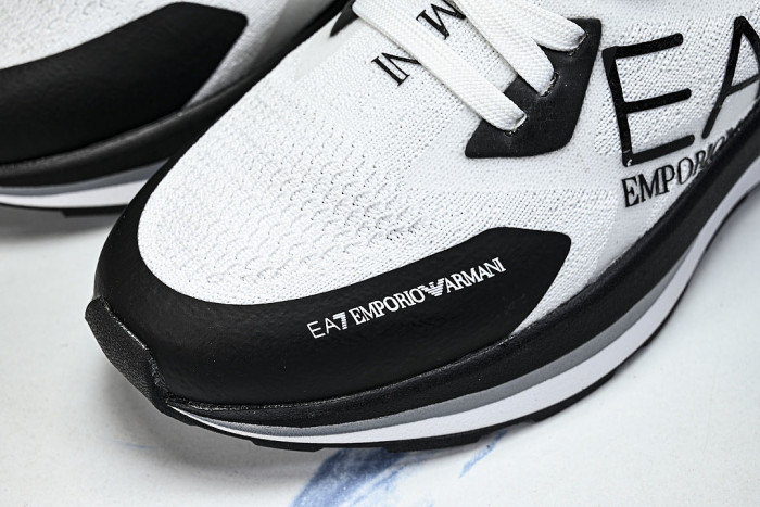 X8X113 XK269-Q708 SIMPLE LOW-TOP CASUAL SHOES WHITE/BLACK