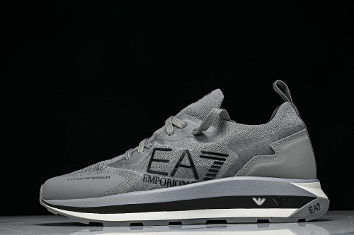 X8X113 XK269-S864 SIMPLE LOW-TOP CASUAL SHOES GREY/GREY/GREY