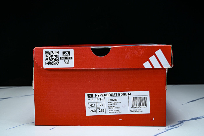 KK0288 HYPER BOOST EDGE CLOUD WHITE/LIGHT SOLID GREY/SILVER METALLIC