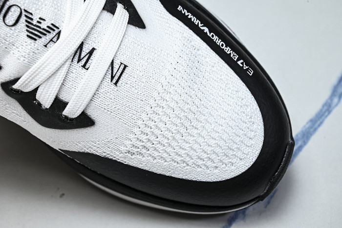 X8X113 XK269-Q708 SIMPLE LOW-TOP CASUAL SHOES WHITE/BLACK