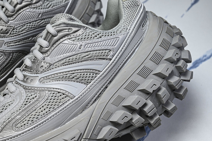 W2RA6-1200 DEFENDER RUBBER PLATFORM SNEAKERS GREY/GREY/GREY